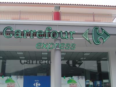 NEON SIGN CARREFOUR